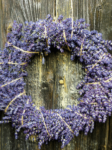 Lavender Wreath